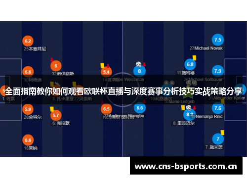 全面指南教你如何观看欧联杯直播与深度赛事分析技巧实战策略分享